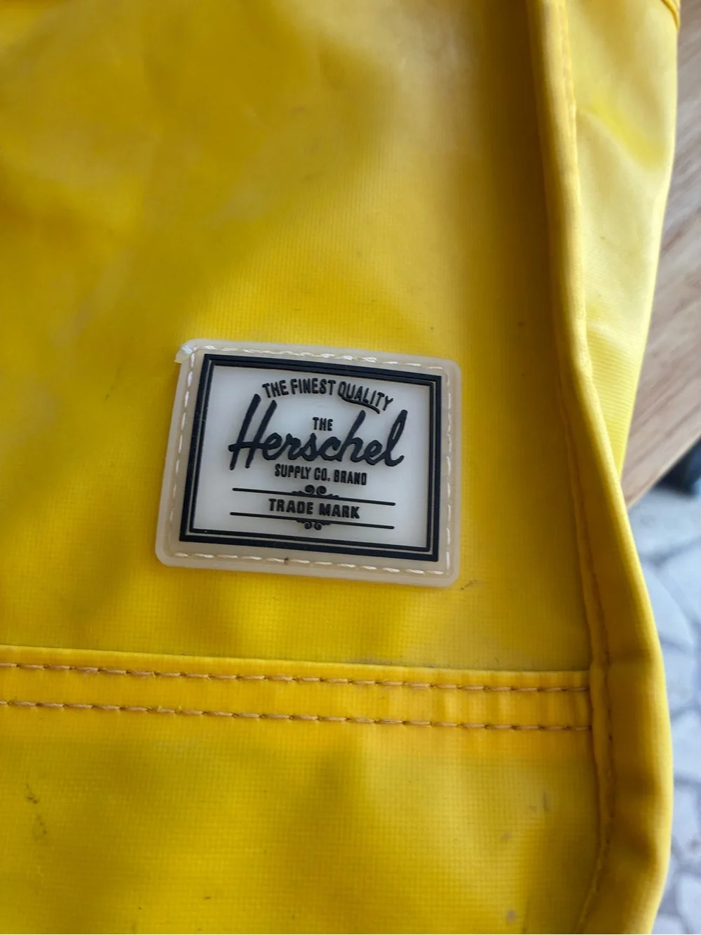 Herschel Supply Co. City Mid-Volume Weather Resistant Backpack Yellow 13X15”